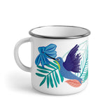 Pewter Mug Hummingbirds