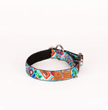 Blue colombian candies Collar for pets