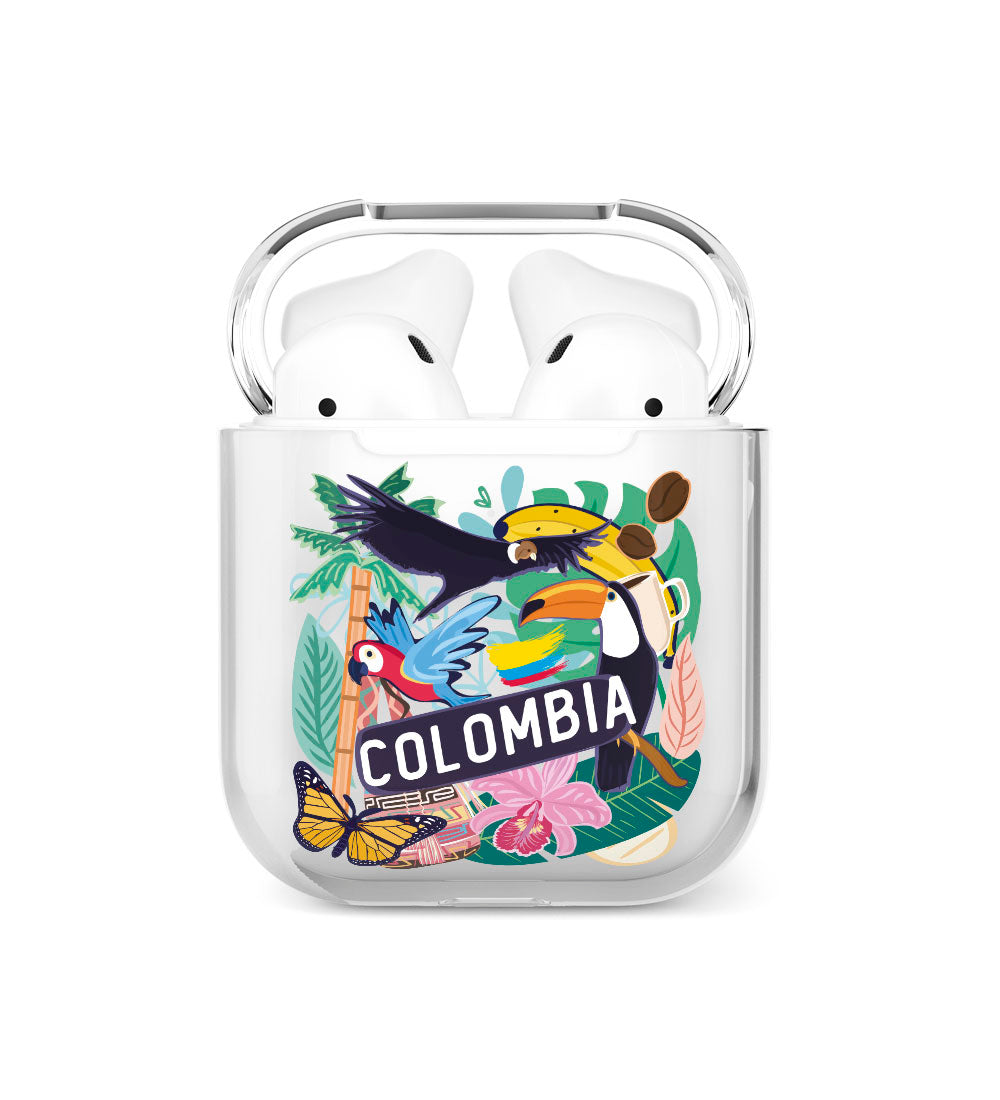 Airpods Case with Colombia Design - Chaló Chaló
