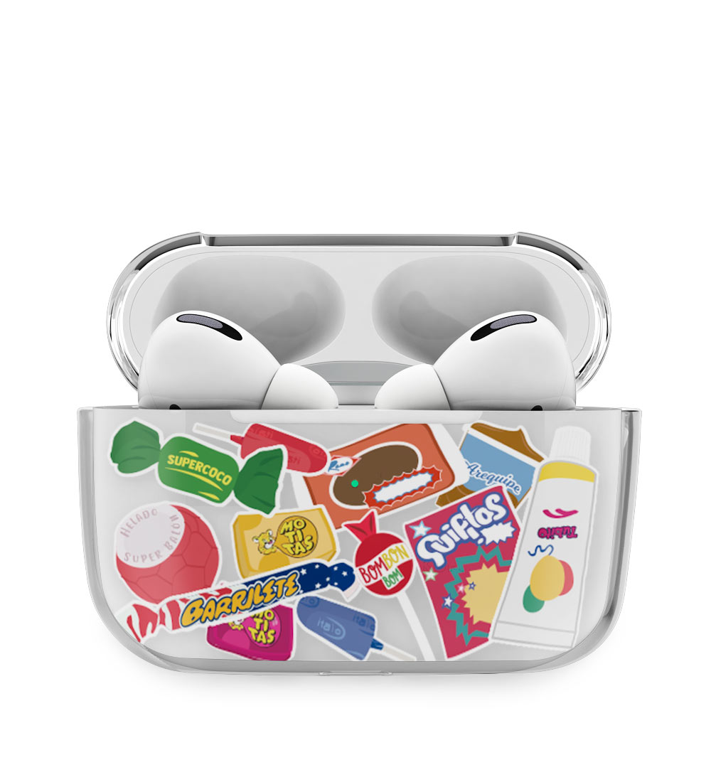Airpods Pro case with Colombian Candies design - Chaló Chaló