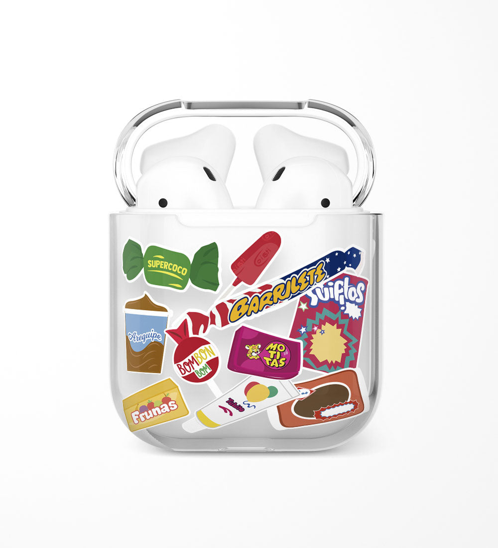 Airpods Case with colombian Candies design - Chaló Chaló