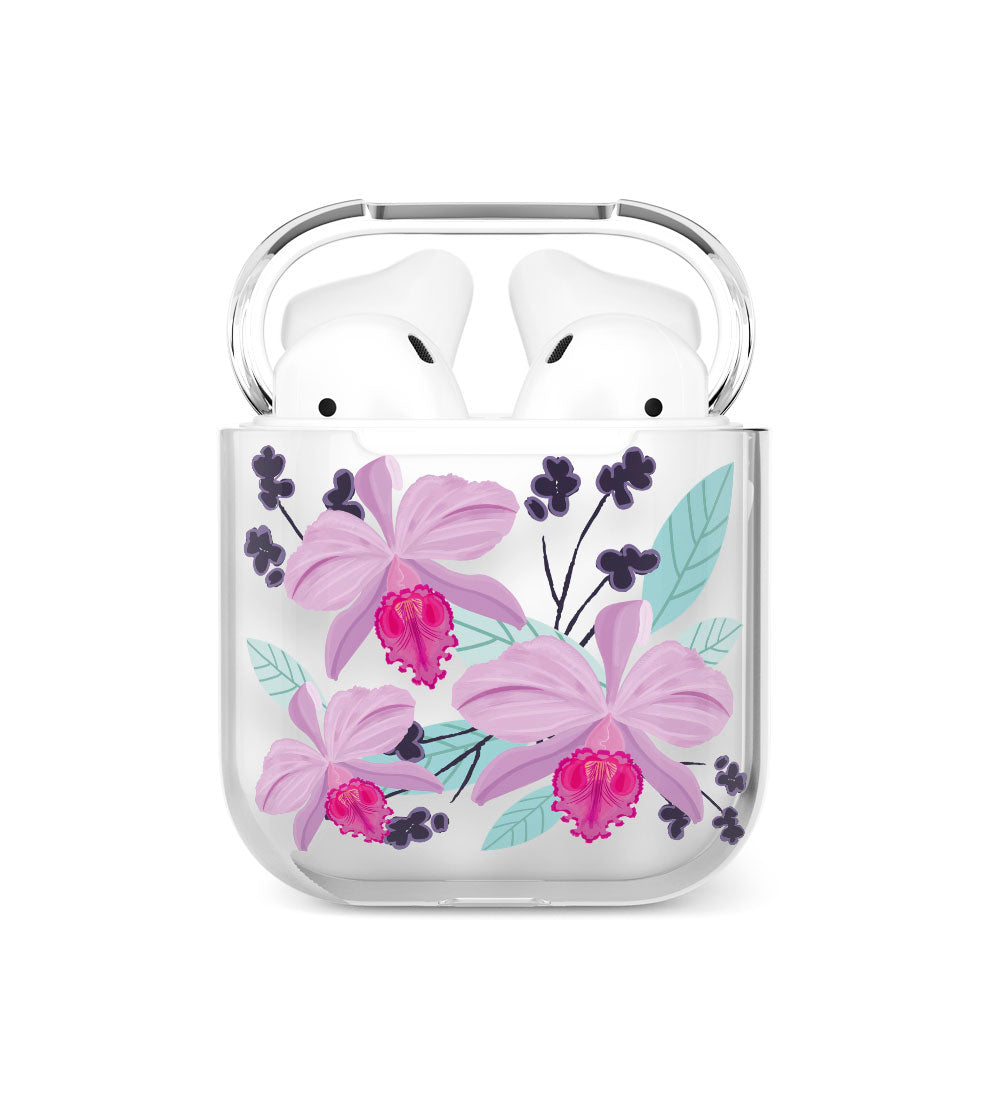 Airpods Case with colombian orchids design - Chaló Chaló