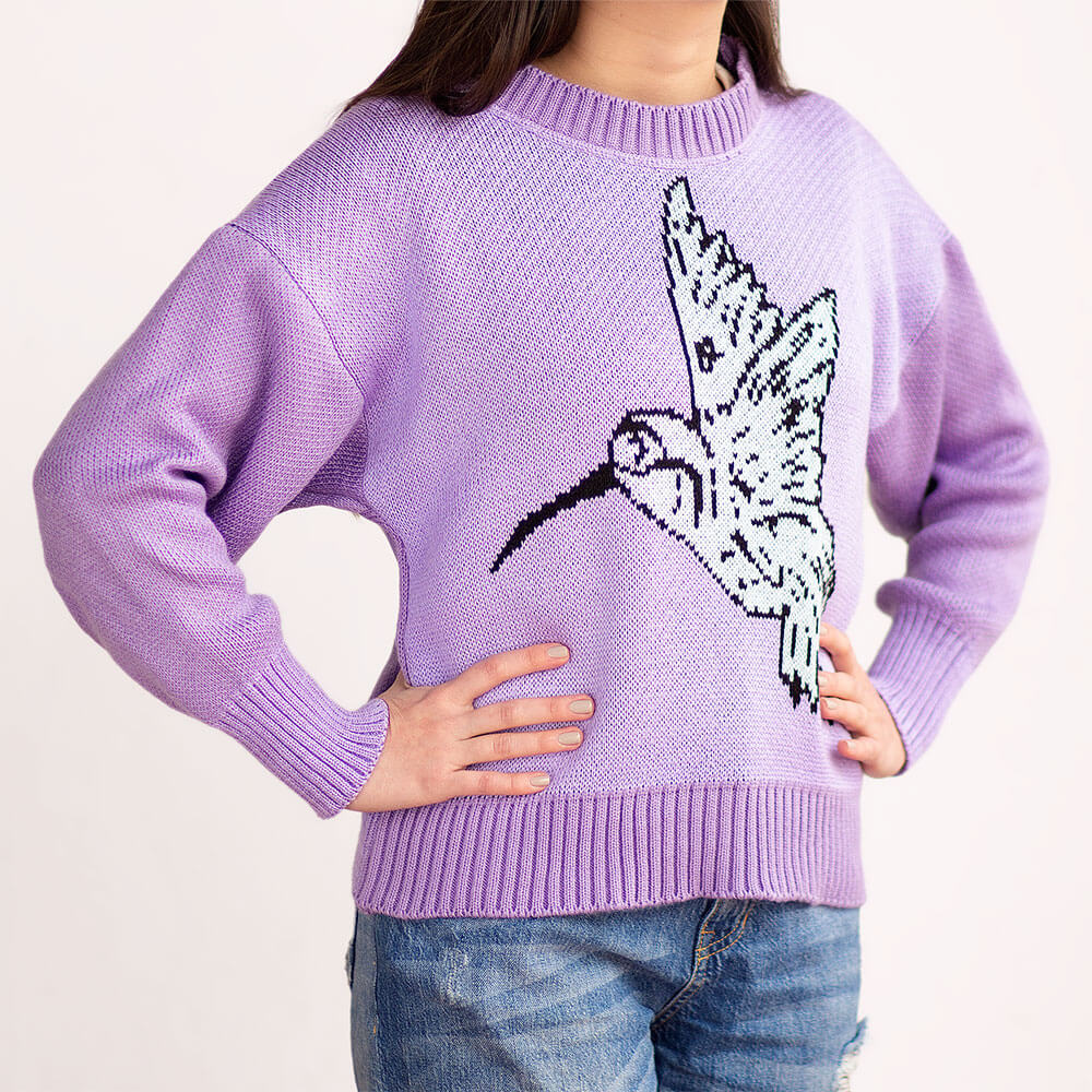 Hummingbird Knitted Sweater