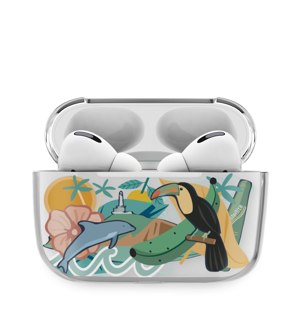 Airpods Pro Case with caribbean design - Chaló Chaló